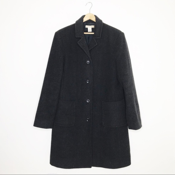 J. Crew Other - J. Crew Men’s Gray Wool Cashmere Longline Coat L